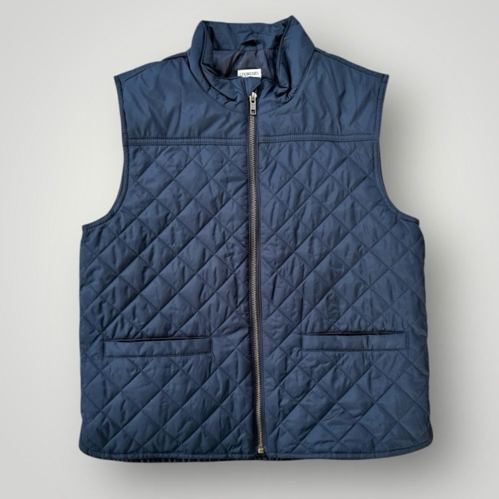🎉5 for $45🎉 Crewcuts quilted vest jacket girls size L